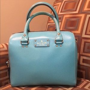 Kate Spade Tiffany Blue satchel